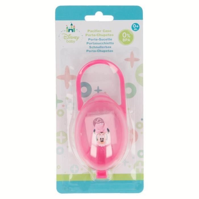 Boite A Sucette Tuttute Minnie Rose Disney Baby Bebe Cadeau Naissance 130 Cdiscount Puericulture Eveil Bebe