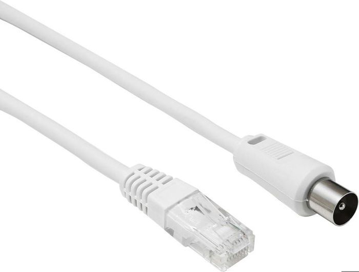 Cable spécial VDI, TV 9,5mm mâle / RJ45 mâle, 2m00