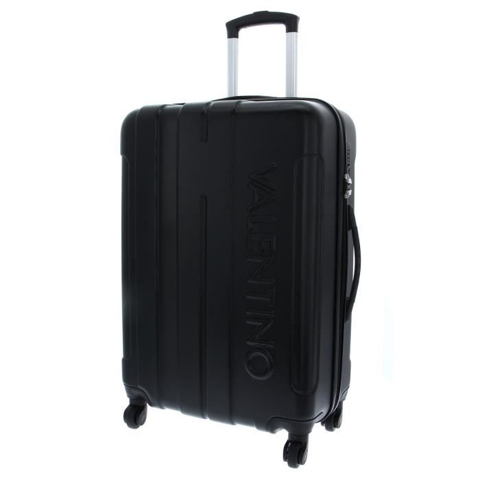 VALENTINO Valise Cabine Lexplor Carry On Trolley – Noir élégant Et Pratique