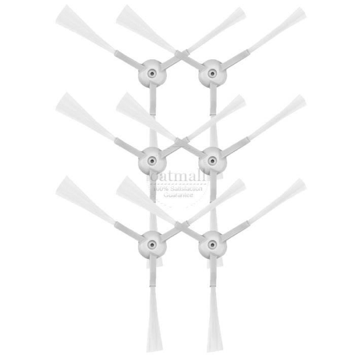 Lot De Rechange Pour Aspirateur Robot IKOHS Netbot S12 / Haier T550W/T560H - 5 Filtres + 10 Brosses Latérales - 5