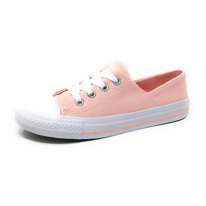 converse all star coral slip on