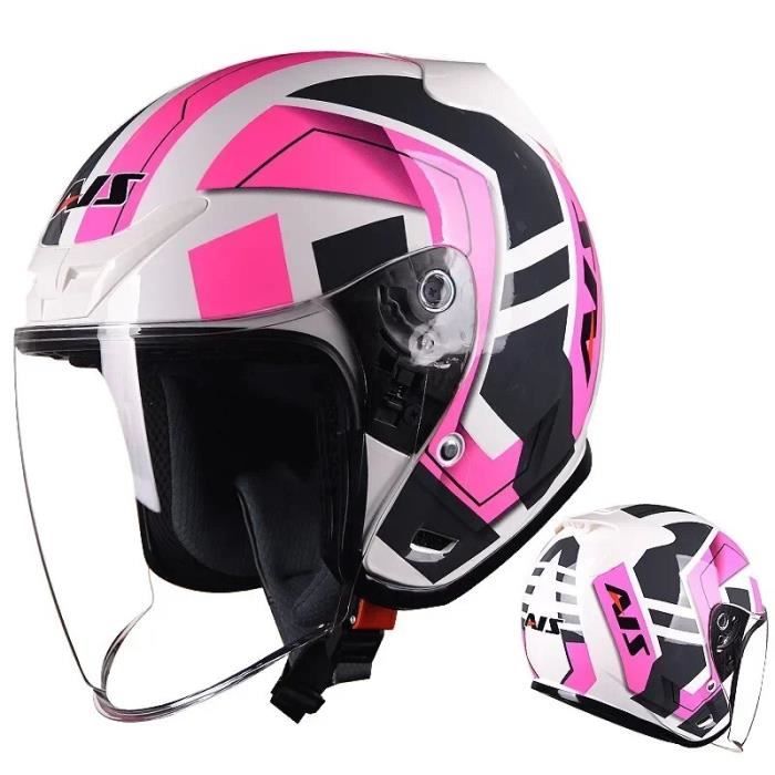 Masque Demi-visage Moto Ski - Protection Vent, Froid, Soleil - Latex SBR, Léger, Confortable - Noir
