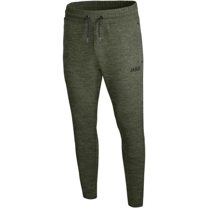 Pantalon de jogging - Jako - Premium Basics - Vert kaki - Adulte - Respirant Pantalon de jogging - Jako - Premium Basics - Vert kaki - Adulte - Respirant