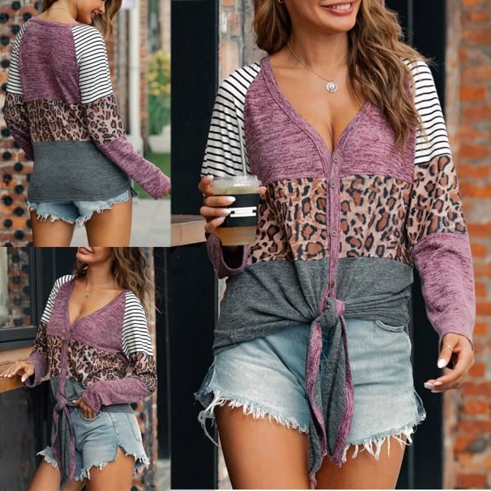 Chemisiers Et Blouses Femme - Manches Bouffantes / T-shirts, Tops Et Chemisiers