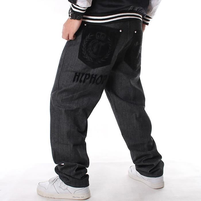 FUNMOON Jeans Hommes Baggy Tendance V tements De Danse De Rue