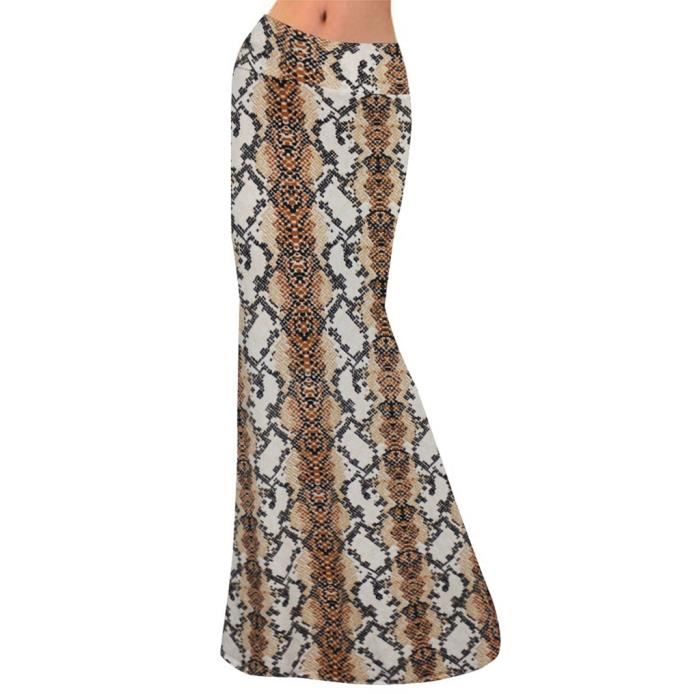 Costume Sirène Pour Femme - Jupe Longue Moulante à Paillettes Écailles De Poisson, Taille Haute Pour Halloween, Cosplay Et Soirées Festives