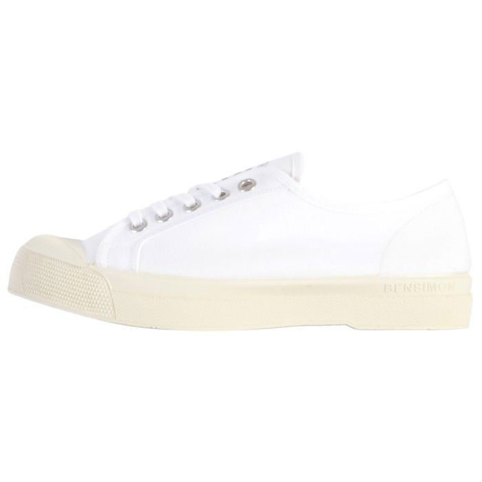 Bensimon Baskets femme - BENSIMON - Romy b79 - Lacets - Blanc - Textile