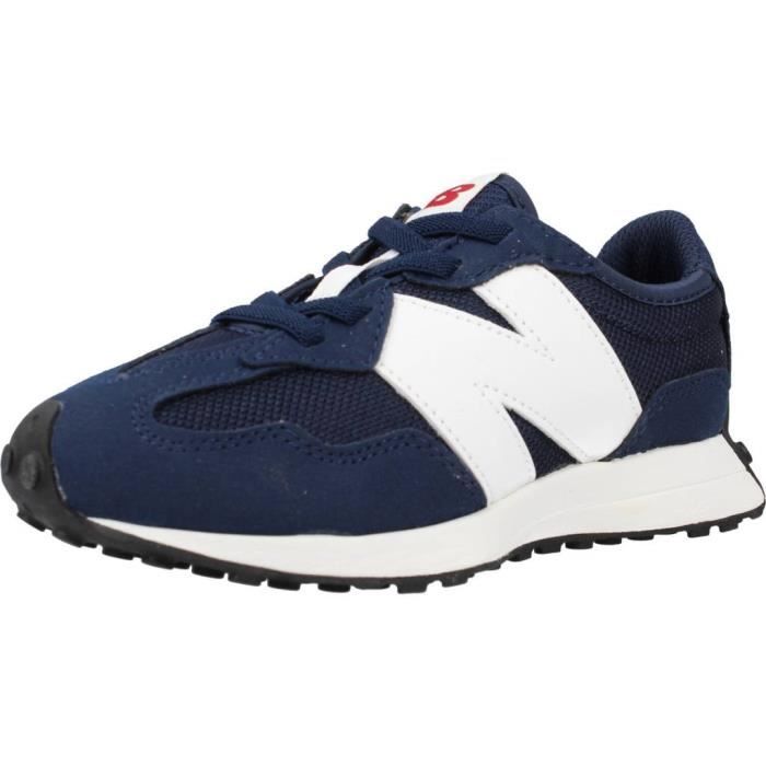 Basket NEW BALANCE 139167 Bleu Enfant Garcon Lacets Plat Synthetique