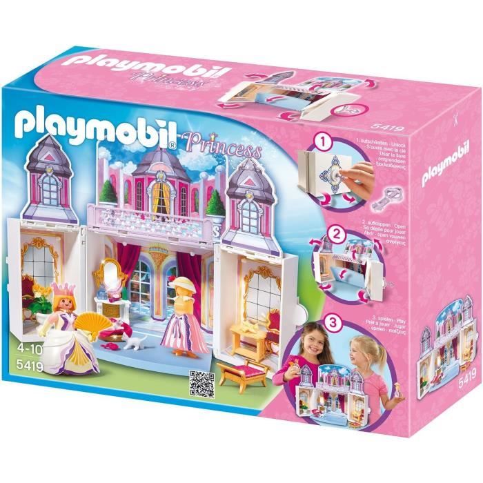 playmobil princesse transportable