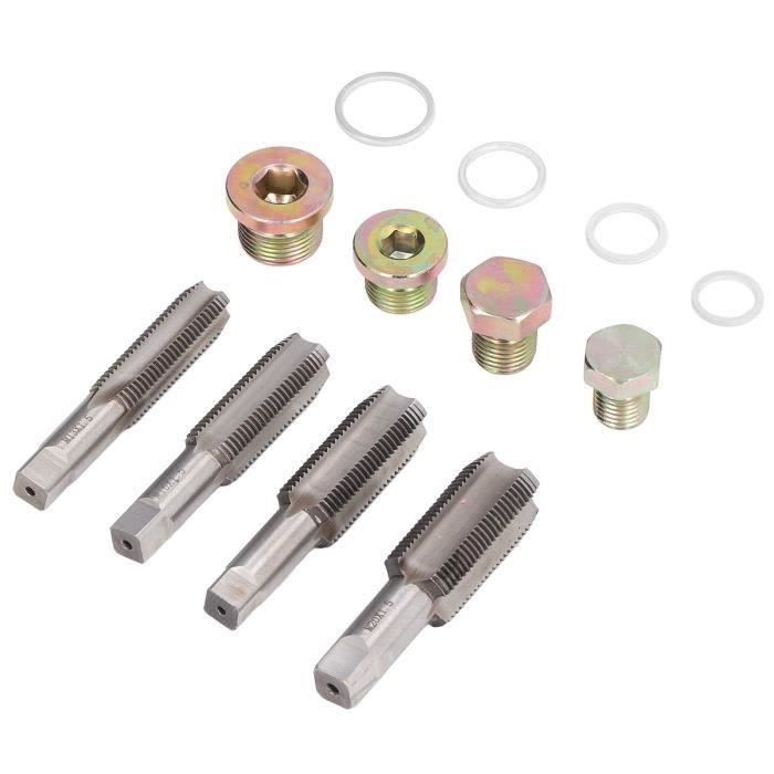 Zerone Réparation De Filetage De Boîte De Vitesses De Carter Kit De