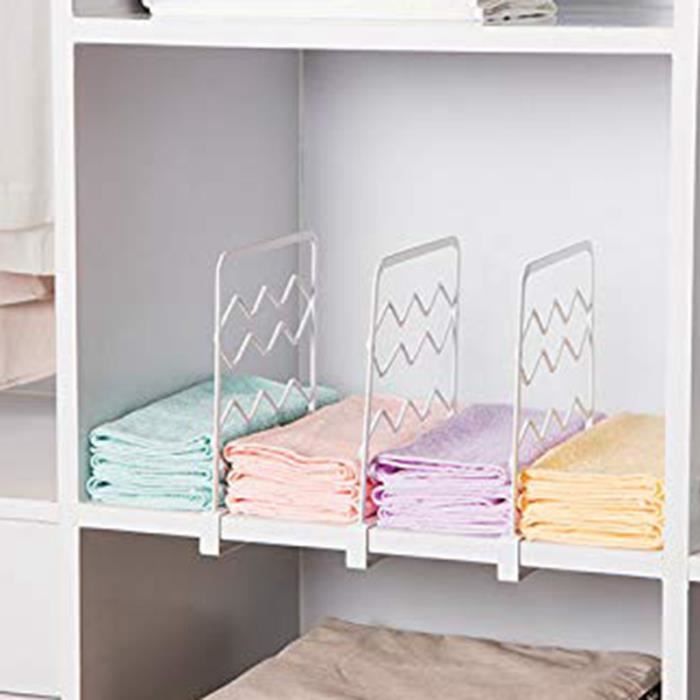 Diviseur De Garde Robe Et Separateur Pour Les Etageres En Bois