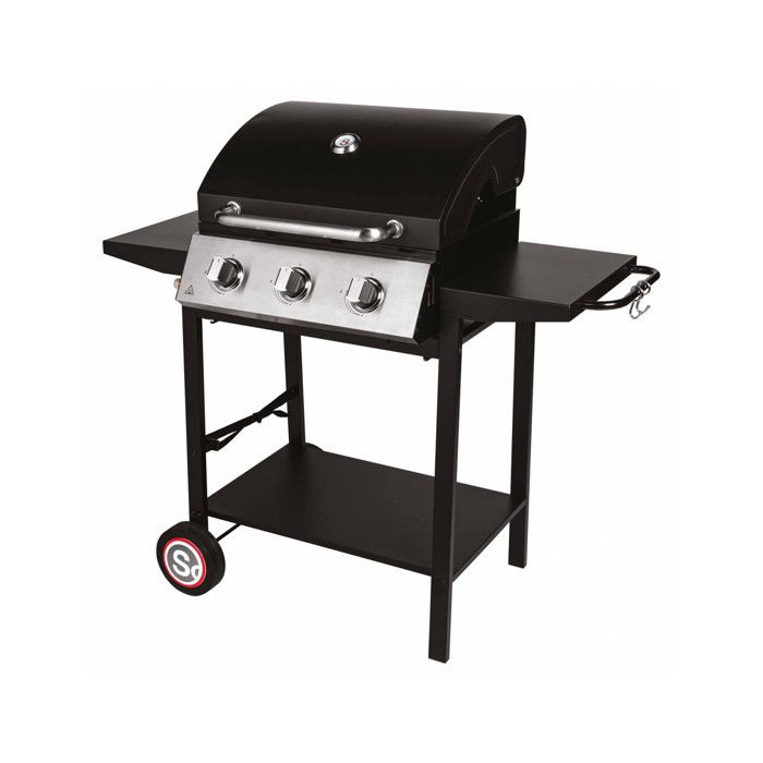 SOMAGIC Barbecue gaz 3 feux Harlem 335541 - vue 2