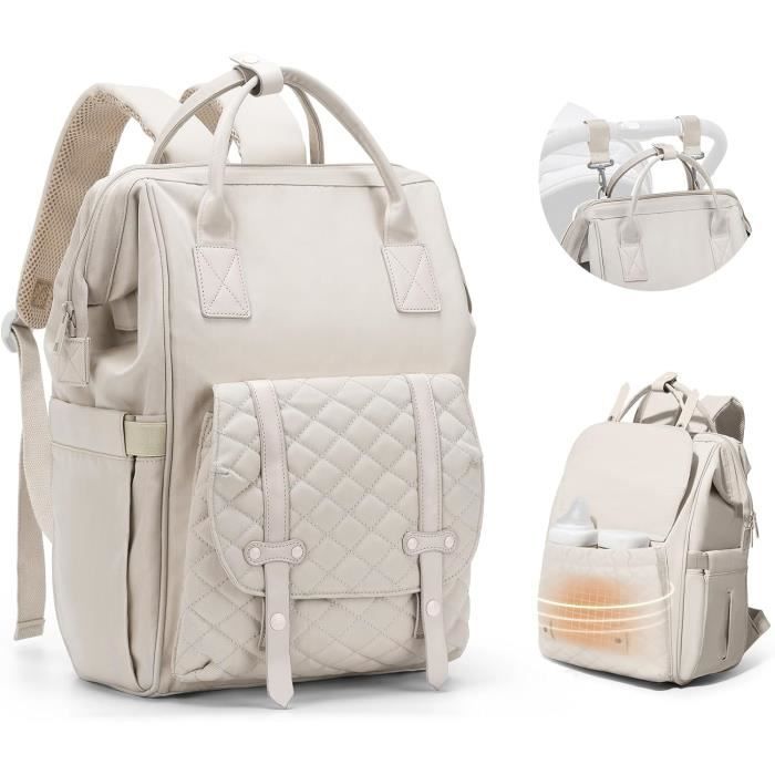 BOXSAM Sac à Dos à Langer pour Bébé - Grande Capacité Sac à Couches ...