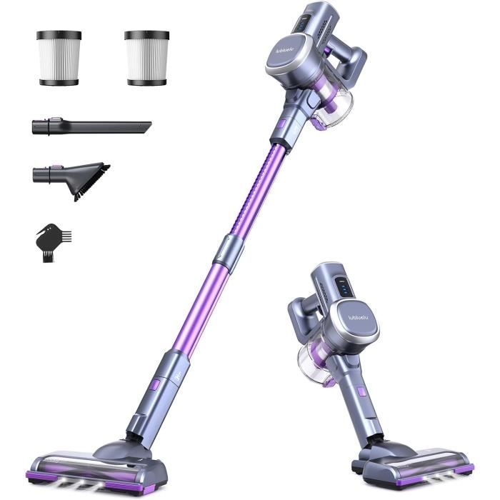 Aspirateur à Main Sans Fil SEALIGHT - 25000 PA De Puissance - Rechargeable, Autonomie 35 Min - Pour Voiture, Maison, Poils D'animaux - Multifonction Soufflage/aspiration