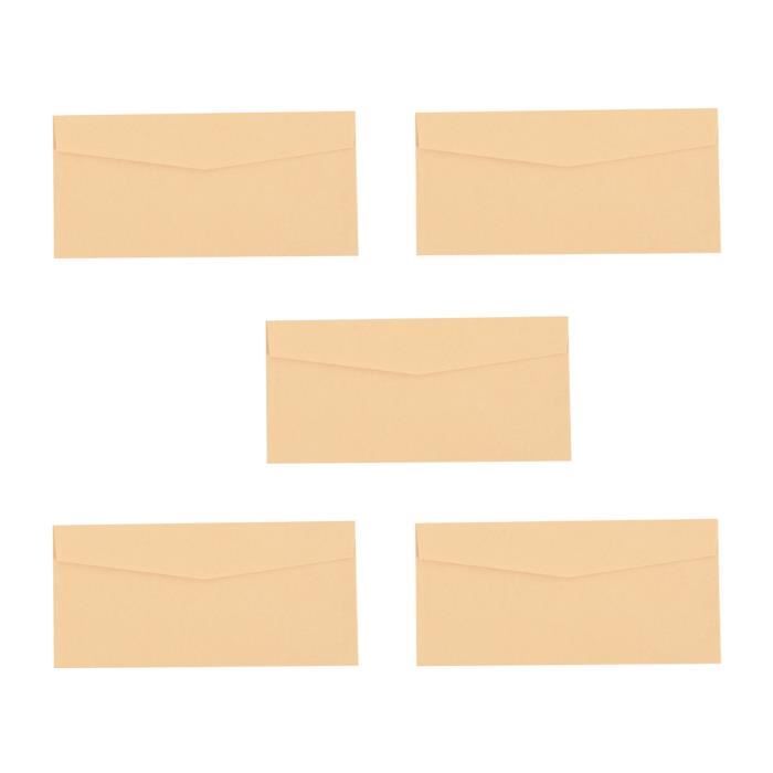 20 Enveloppes En Papier Kraft Avec Ruban - Style Rétro Pour Cartes Cadeaux, Invitations DIY, Mariage, Anniversaire - 4 Couleurs Assorties