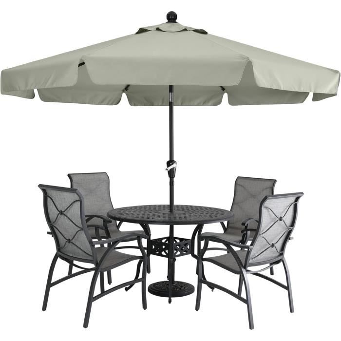MISSBRELLA Bonosuki Parasol De Terrasse à DEL De 2,1 M Pour