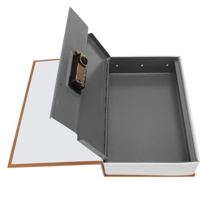 Coffre-fort De Livre Avec Serrure à Clé, Livre De Détournement De Petite Taille, Coffre-fort Portable En Métal, Coffre-forts Caché Pour Livres Secret, Livres De Détournement De Dictionnaire(#6