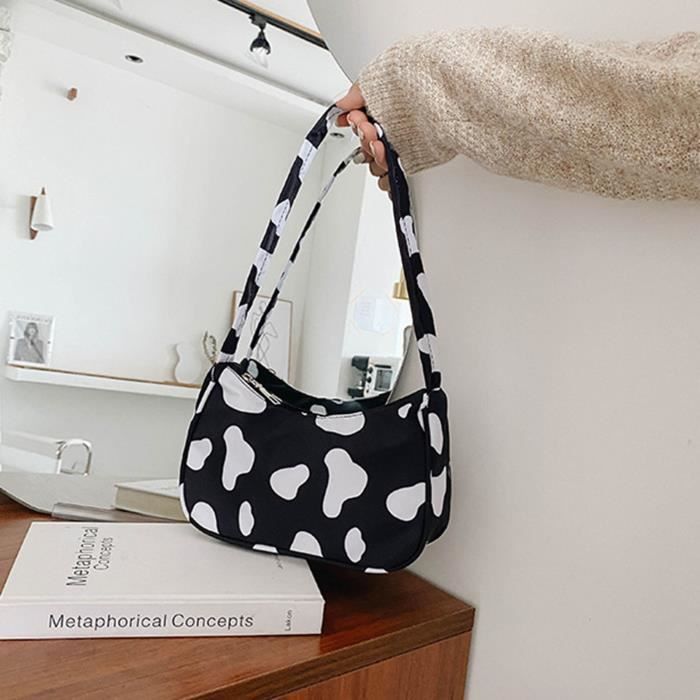 Sac bandoulière tissu femme pas cher top