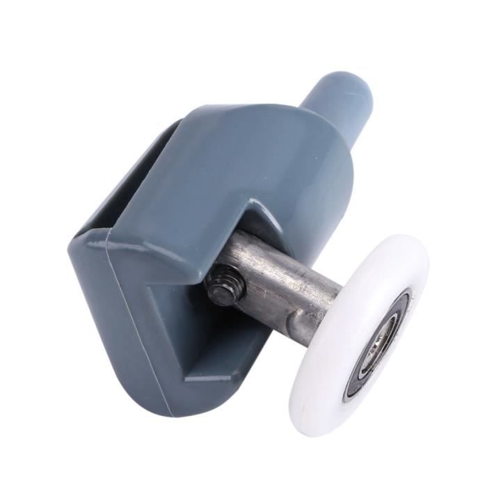 Lot De 2 Roulettes Pour Porte Coulissante - En Métal - Pour Armoire