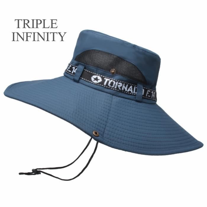 Casquette Avec Ventilateur Solaire Et USB - Protection UV - Rechargeable - Pour Randonnée, Vélo, Camping - Réglable