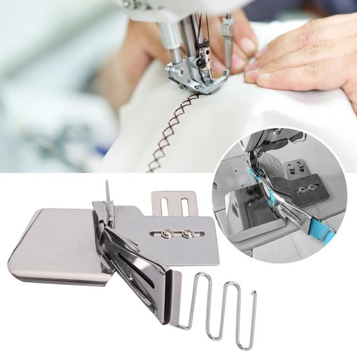 Reliure Ruban Attachement Double Dossier Réglable 36mm Pour Machine à Coudre Industrielle