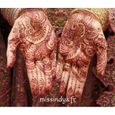 1 cone de henne Mehak 100% naturel Henna Tatouage éphémère main et corps-1
