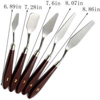 Set De 5 Couteaux à Peindre Et Spatules - Pour Peinture Et Travaux Artistiques, Neuf