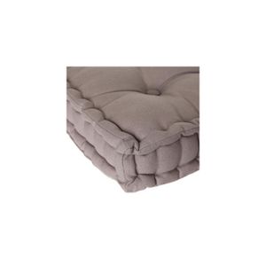 Coussin De Sol Atmosphera 40x40 Cm - Housse 100% Coton - Rembourrage Coton Recyclé - Design Universel