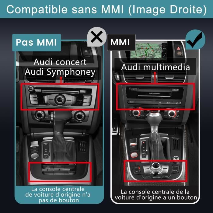 Cles demontage Autoradio Audi TT Concert 3 - skyexpert
