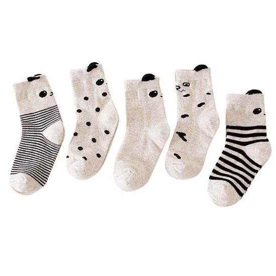 Clothing Shoes Accessories 5 Paires De Chaussettes De Dessin Anime Bebe Garcon Fille En Coton I Baby Toddler Clothing