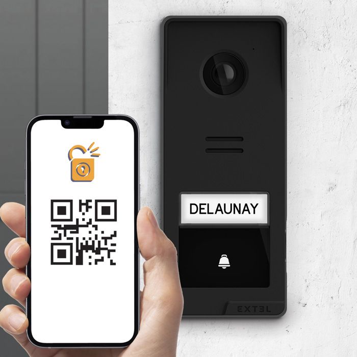 Visiophone sans fil connecté avec accès par empreinte digitale Wave 3 — free download