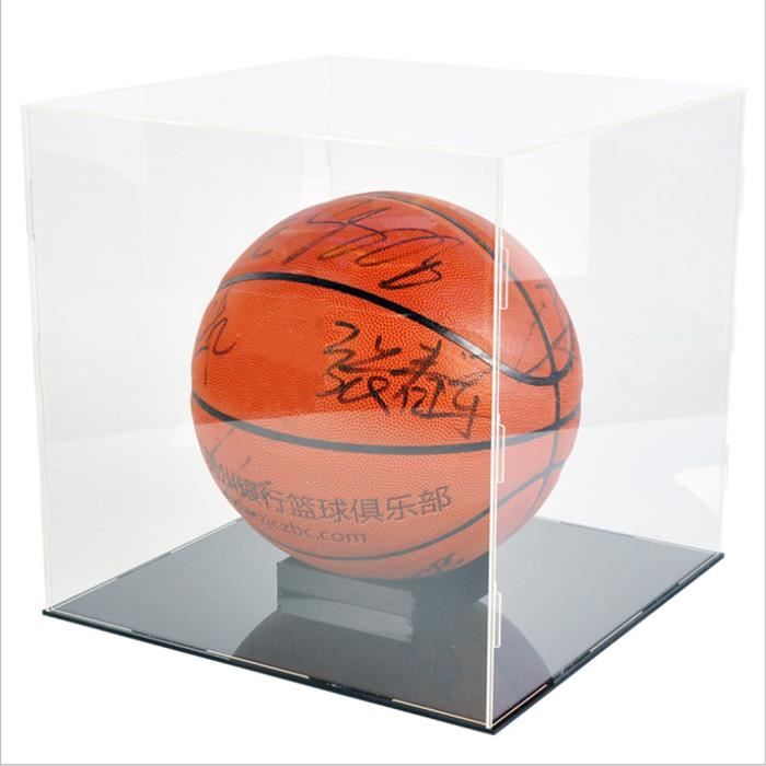 Vitrine En Acrylique Transparent étanche à La Poussière - Dimensions Intérieures 30 X 15 X 30 Cm, Extérieures 31 X 16 X 31 Cm - Avec Fente Pour Carte, Gant Et Chiffon