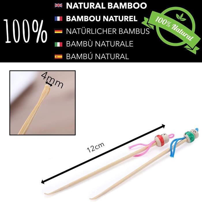 TAKIT Cure Oreille Bambou x5 Oriculi - NOUVEAU - UTILISABLE À VIE - 100%  Écologique et Biodégradable - Cdiscount Au quotidien