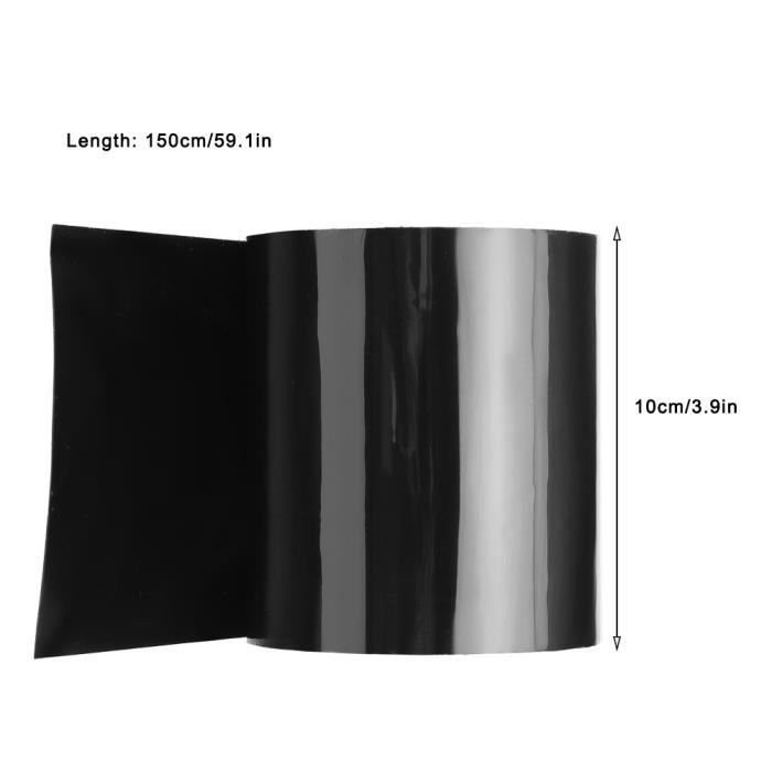 Ruban Flex, 8 po x 5 pi, Noir, Ruban étanche flexible et épais d'origine -  Fuite des joints et des joints, Travaux sous l'eau, Projets extérieurs