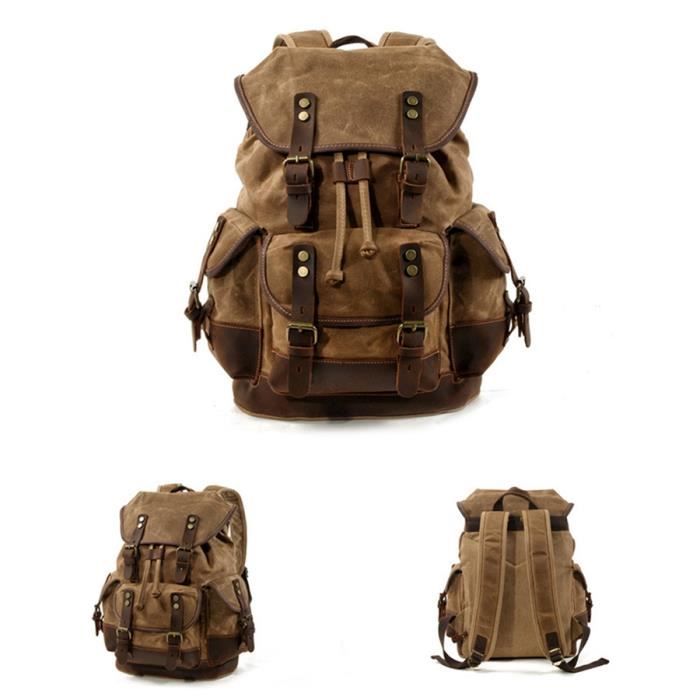 Sac à sales dos randonnée vintage