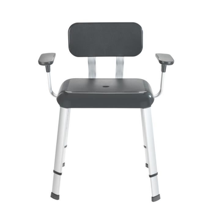 Tabouret Bas En Plastique Transparent - 43.5x24x41.5cm, Antidérapant, Pour Salle De Bain, Salon, Chambre - 7