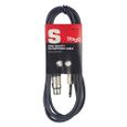 Stagg SMC10XP Câble d'instrument XLR-Jack 10 m Noir SMC10XP-2