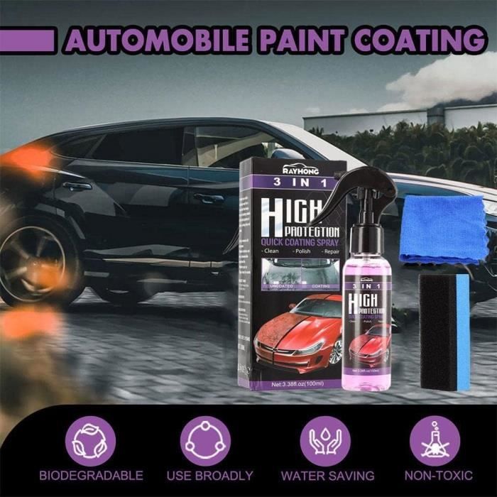 Rayhong-Spray automatique pour revêtement de voiture, 3 en 1