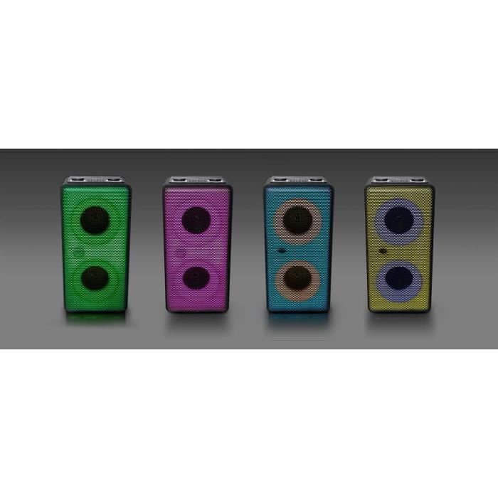 Muse - enceinte bluetooth karaoké noir m530ka - M530KA
