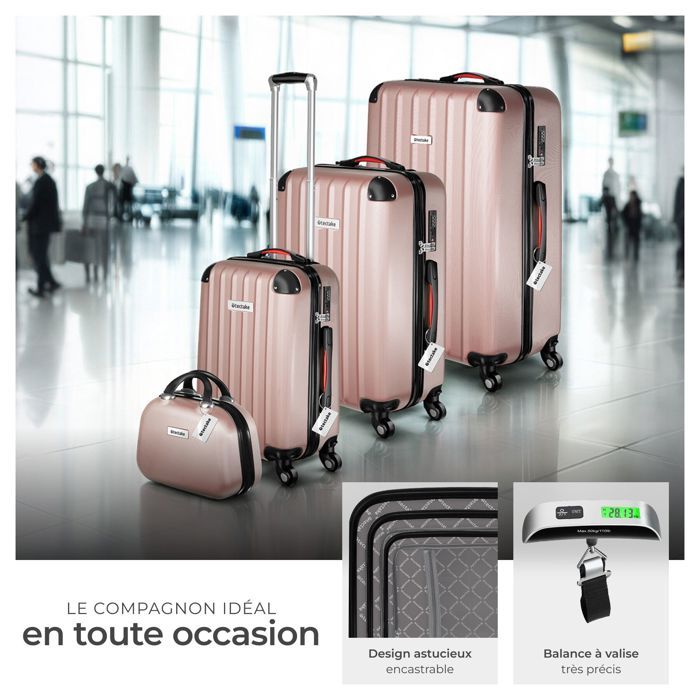 Valise De 17 Clés à Cliquet Longue – 8 à 22 Mm, Acier Chromé, étui De Transport