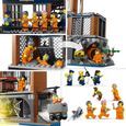 LEGO® 60419 City La Prison de la Police en Haute Mer, Jouet avec Hélicoptère et Bateau, 7 Minifigurines et Figurine de Chien-3