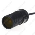 TD® Accessoire voiture prise allume-cigare cordon de rallonge de câble 3 m 12 V 24 V 10 A-Très pratique et fiable-Plastique et-3