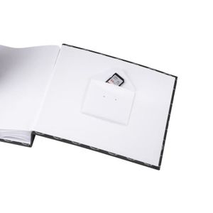 Album Photo Hama Singo II - 80 Photos 10x15cm, Couverture Souple En Coton