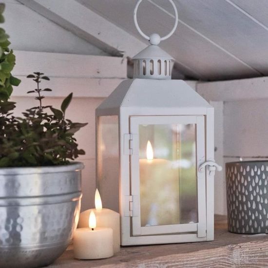 4 Lampes LED Pour Lanternes - Lumière Blanc Chaud - Piles Incluses - Pour Décoration Fête