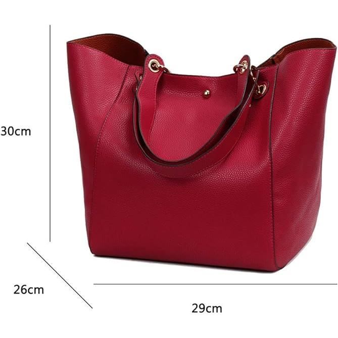 ACNCN Sac à Main Fourre-Tout Pour Femme - Élégant Et Pratique Avec Poignée Et Bandoulière