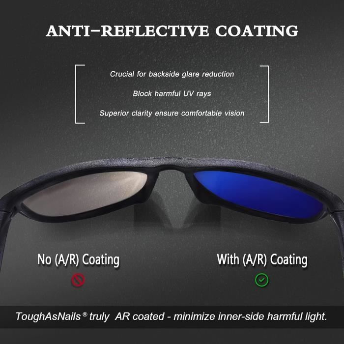 Verres Polarisés De Rechange Pour Lunettes De Soleil électriques Knoxville XL - Protection UV 100%, Anti-rayures