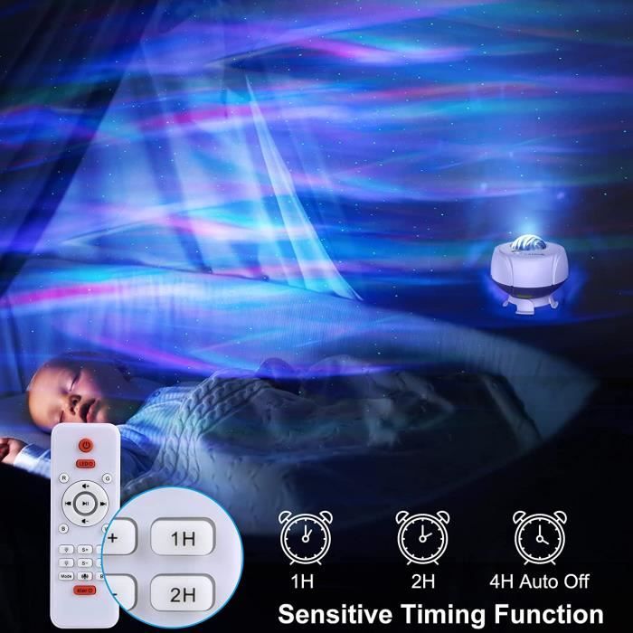 Projecteur Ciel Etoile Galaxy Projector Lampe de projecteur Plafond  Projecteur de veilleuse avec télécommande et haut-parleur de64 - Cdiscount  Puériculture & Eveil bébé