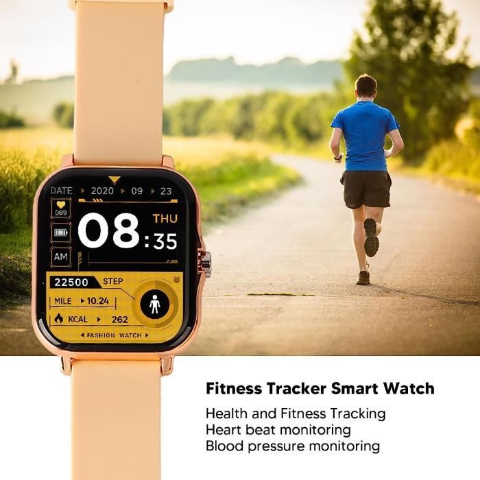Fitness tracker that tracks blood pressure online