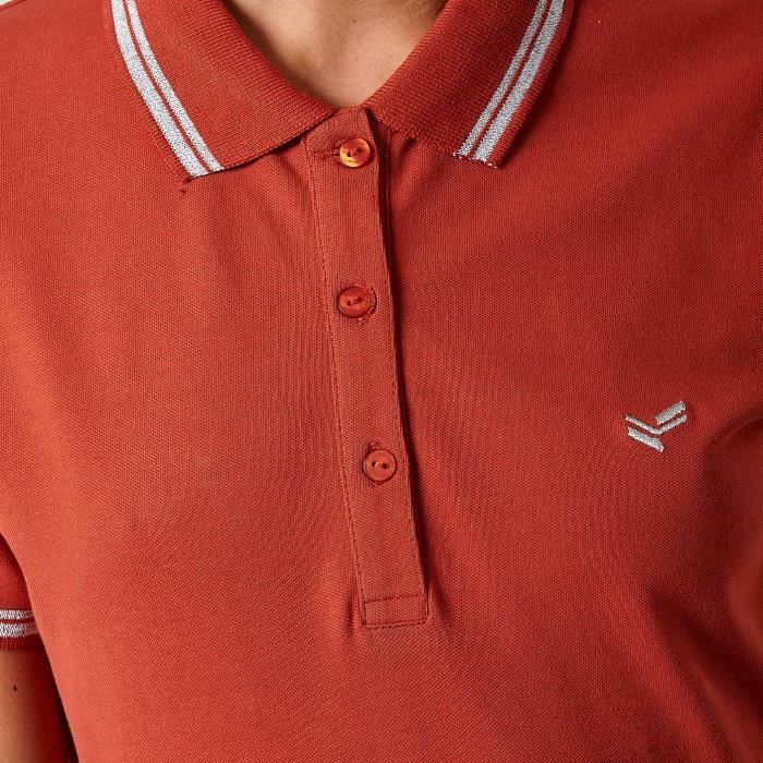 KAPORAL Robe polo rouge Femme JULIX Rouge Cdiscount Pret a Porter