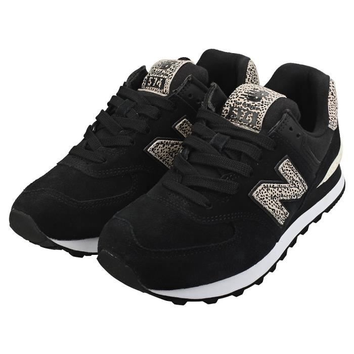 New balance femme 574 noir discount